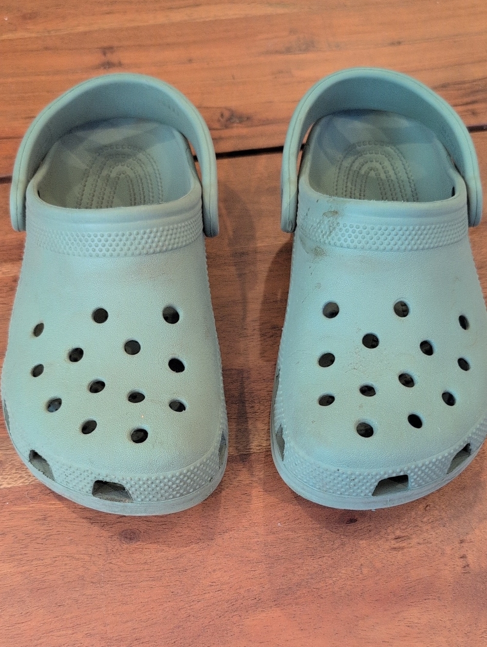 Kids Teal Crocs